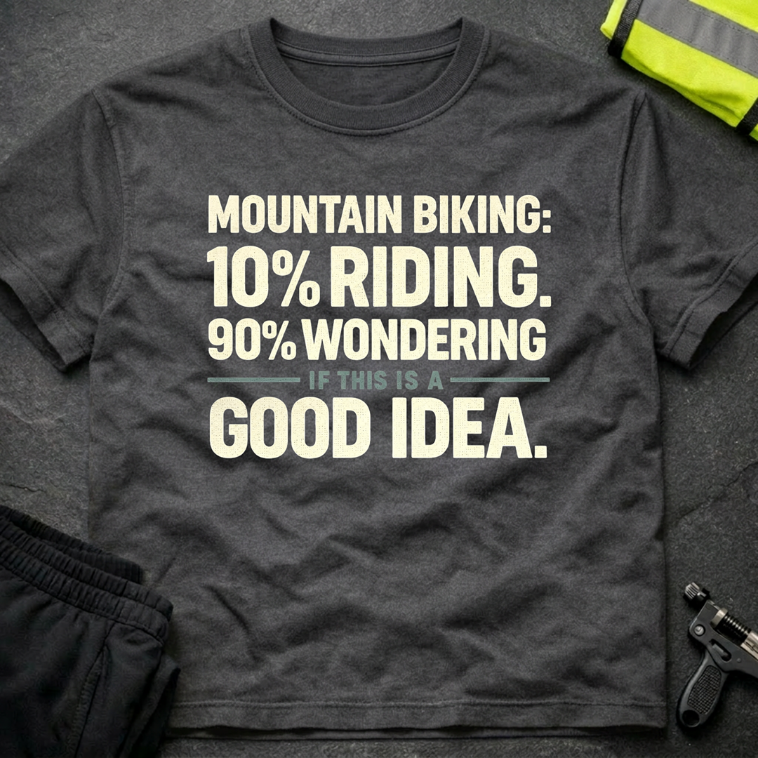 10% Riding 90% Wondering T-Shirt