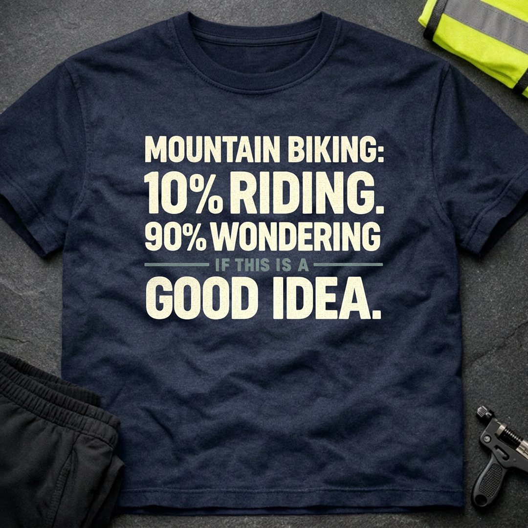 10% Riding 90% Wondering T-Shirt