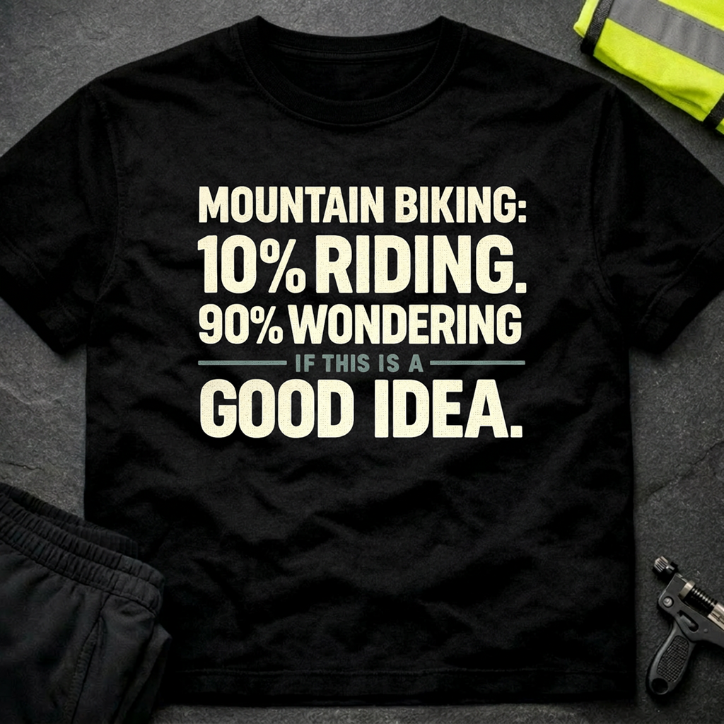10% Riding 90% Wondering T-Shirt