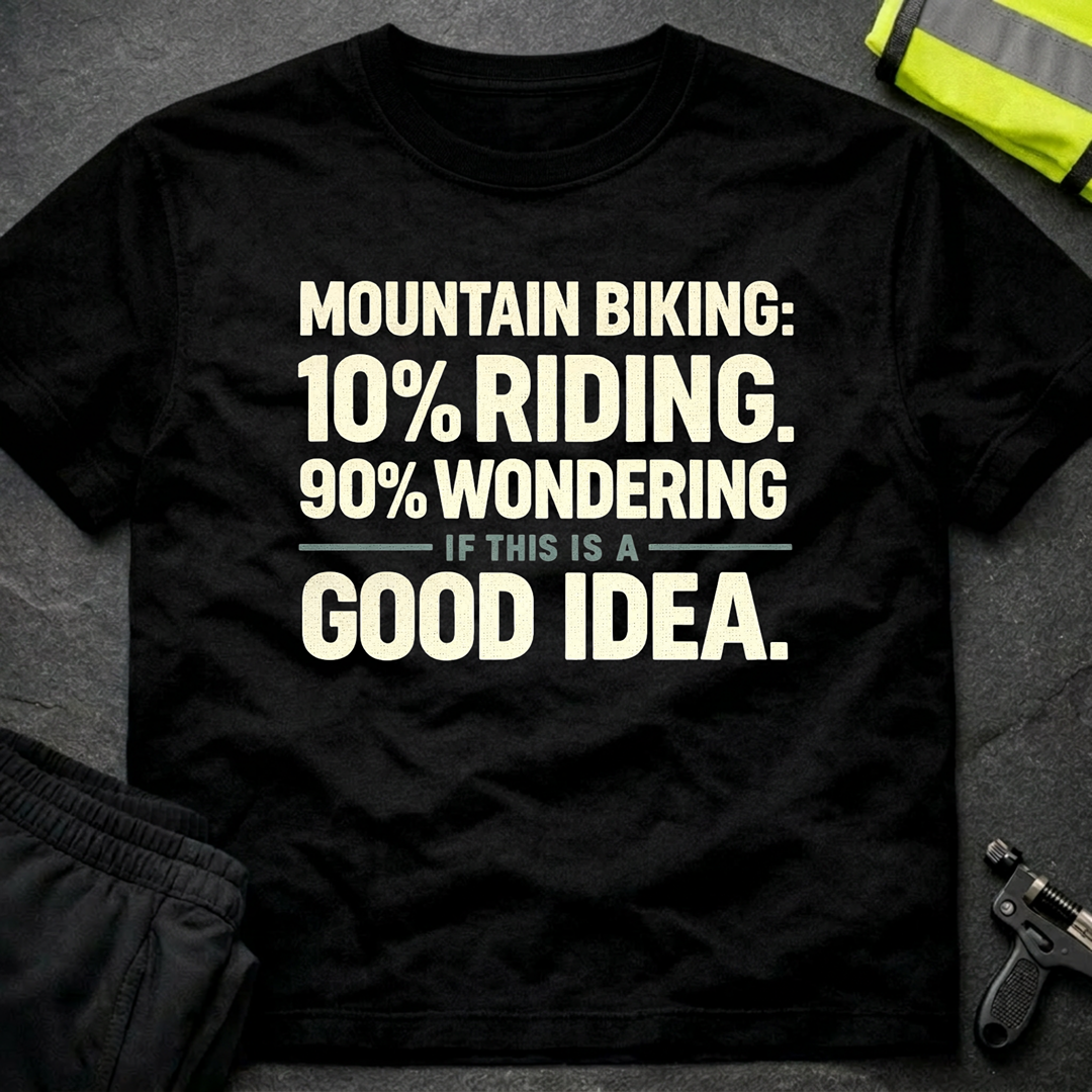 10% Riding 90% Wondering T-Shirt