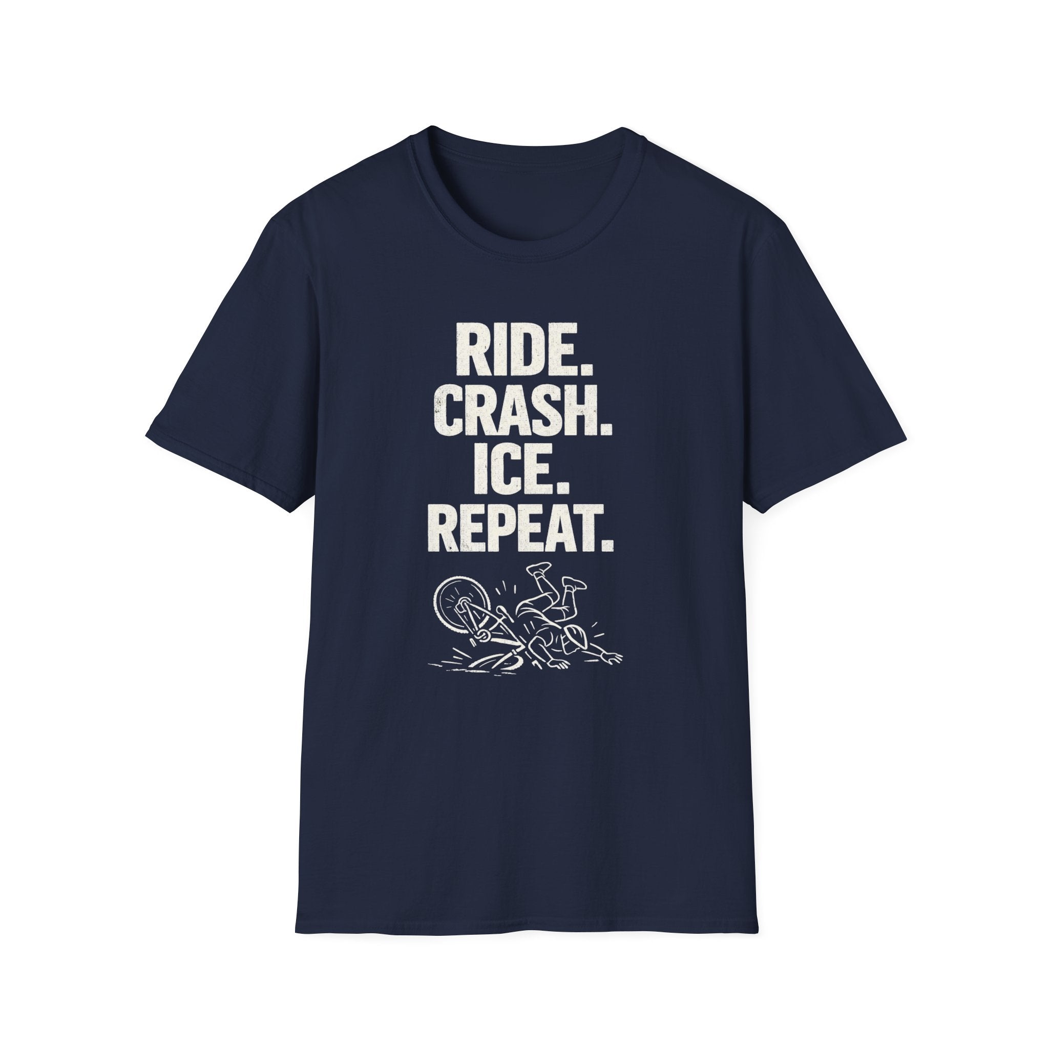 Ride crash ice repeat T-Shirt