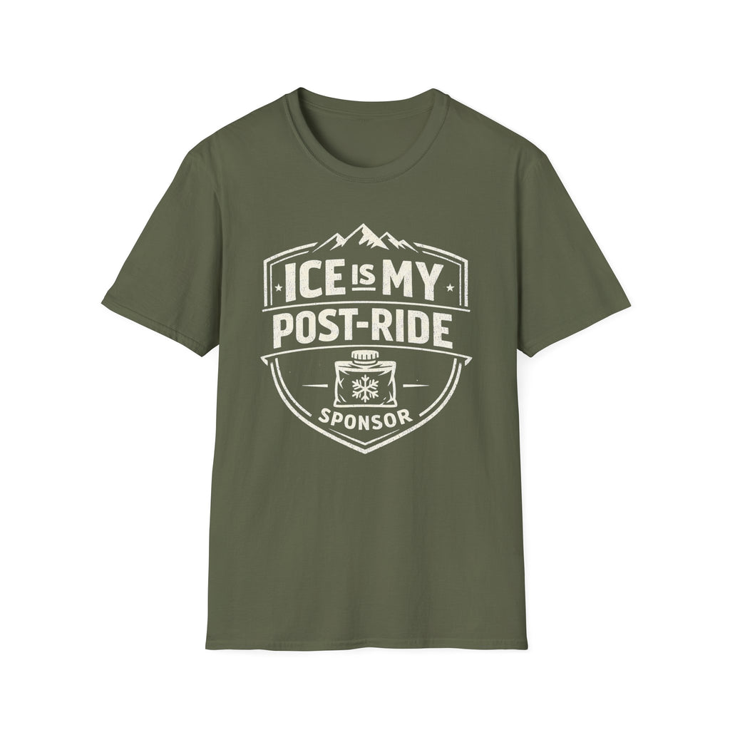 Ice is my post ride sponsorT-Shirt