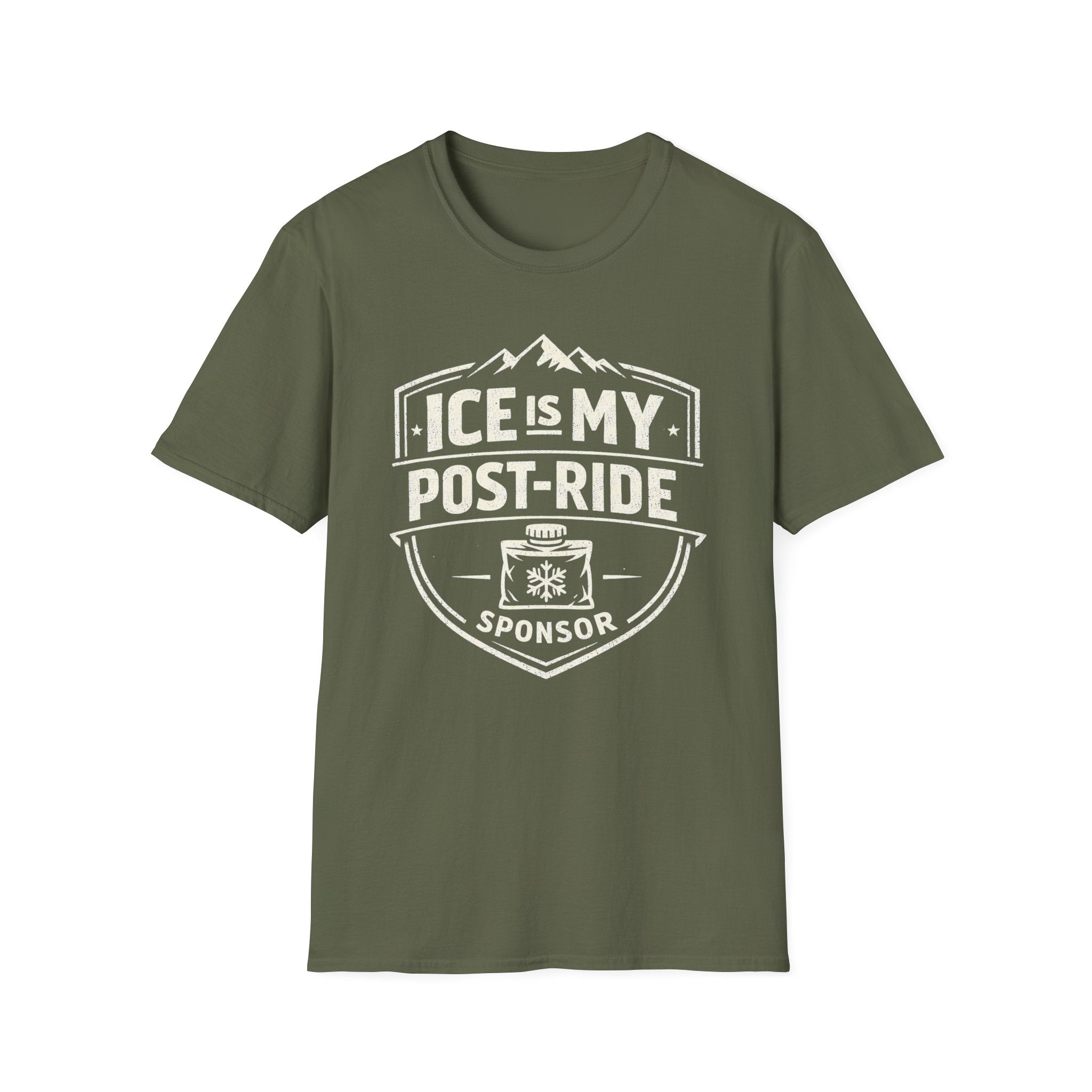 Ice is my post ride sponsorT-Shirt
