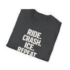 Ride crash ice repeat T-Shirt