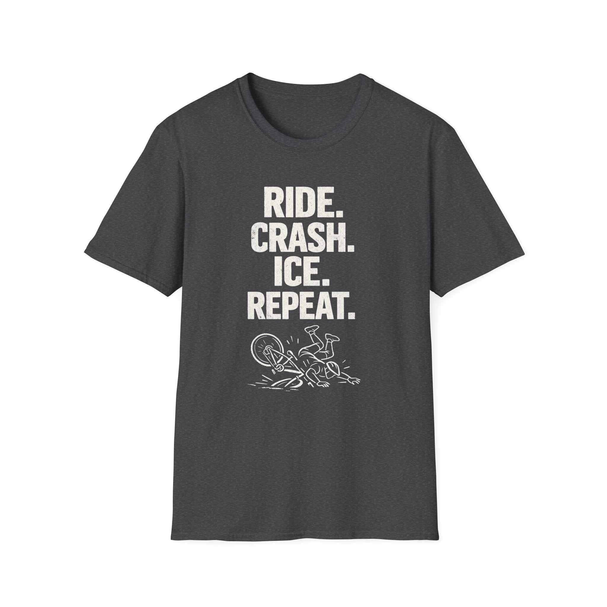 Ride crash ice repeat T-Shirt