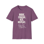 Ride crash ice repeat T-Shirt