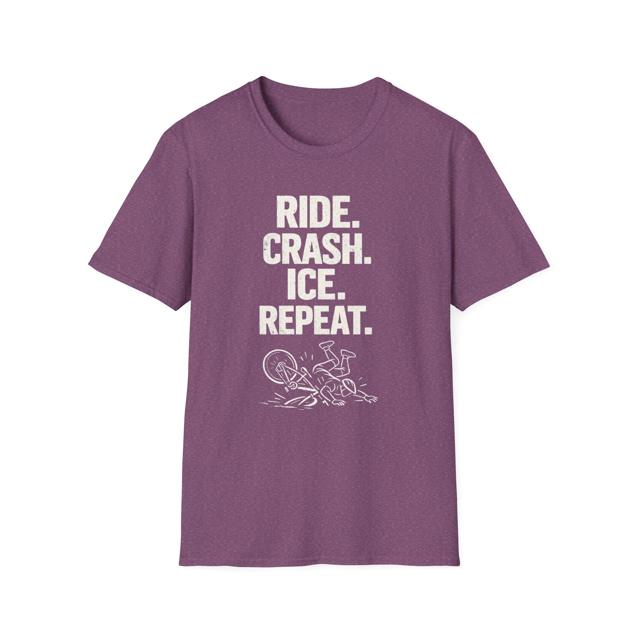 Ride crash ice repeat T-Shirt