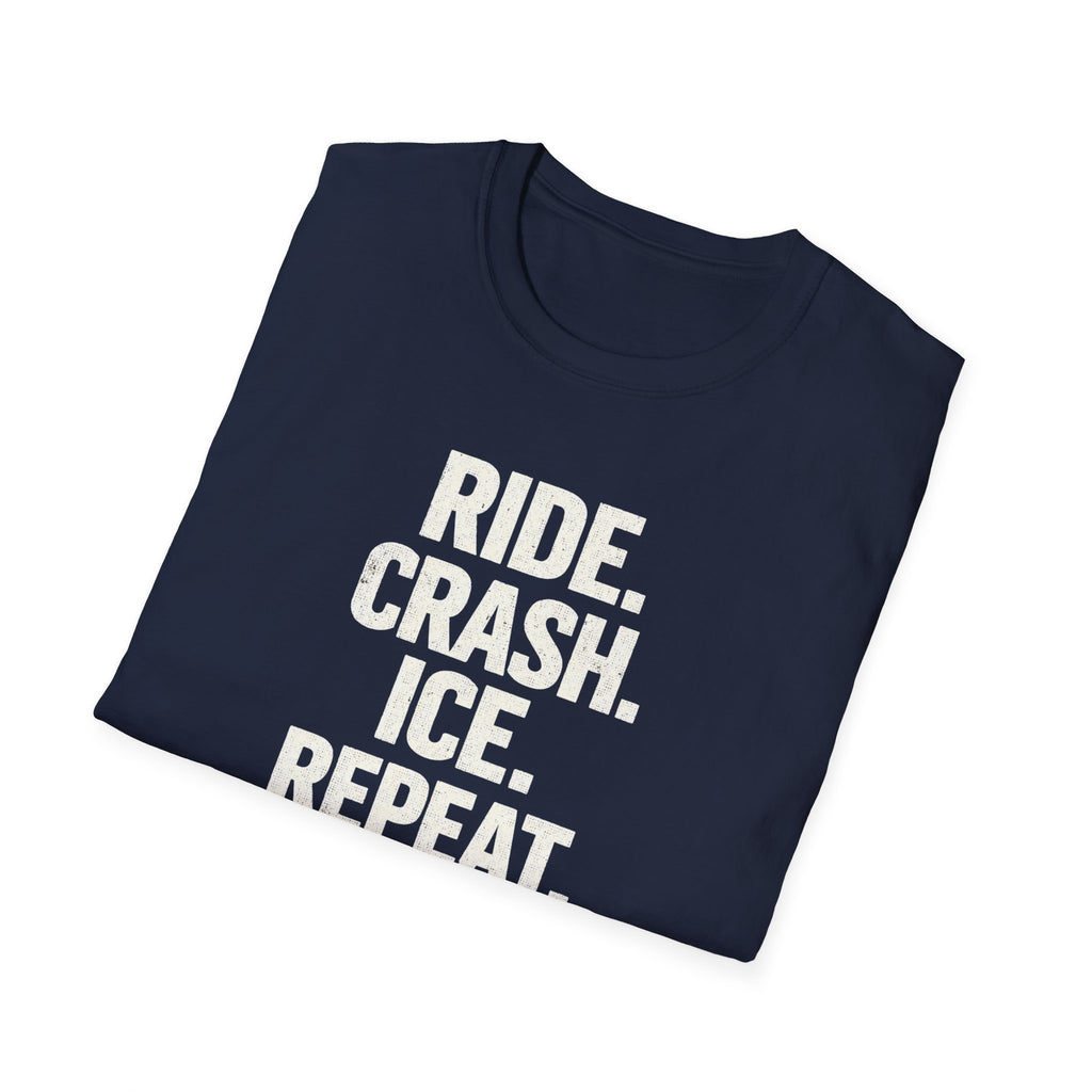 Ride crash ice repeat T-Shirt