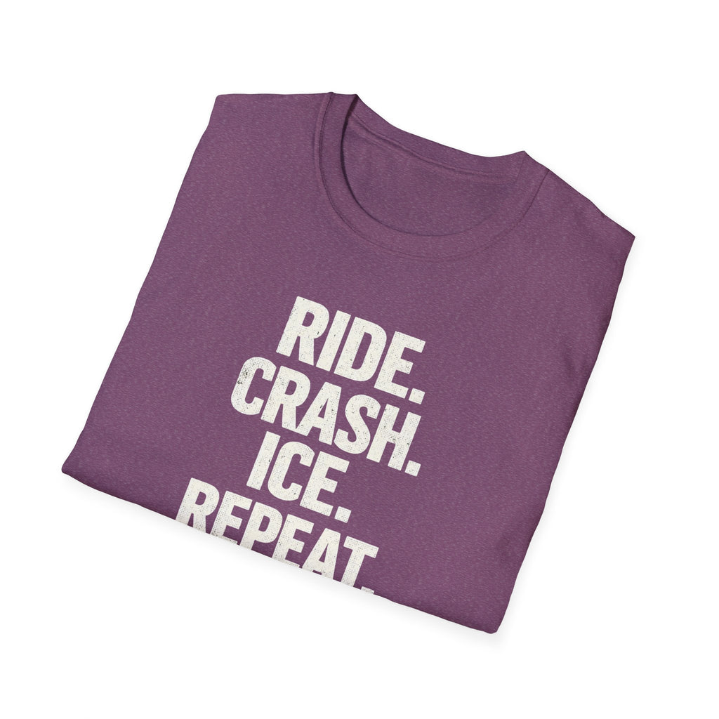 Ride crash ice repeat T-Shirt