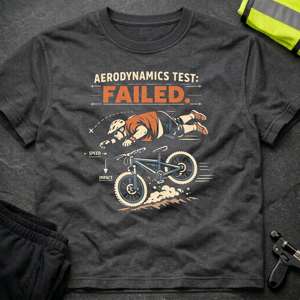 Aerodynamics test failed T-Shirt
