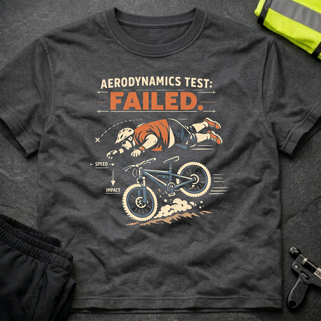 Aerodynamics test failed T-Shirt