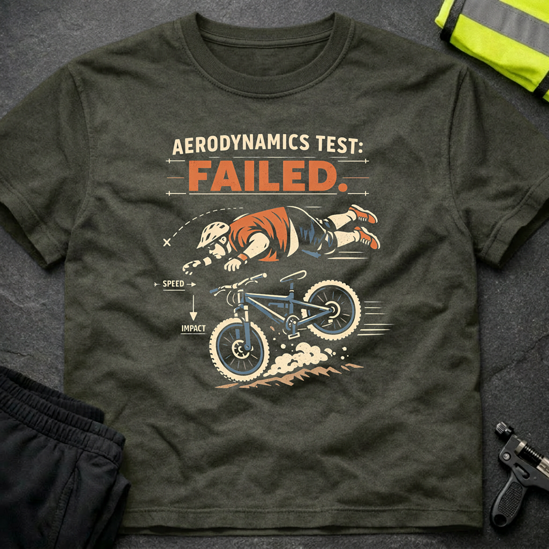 Aerodynamics test failed T-Shirt