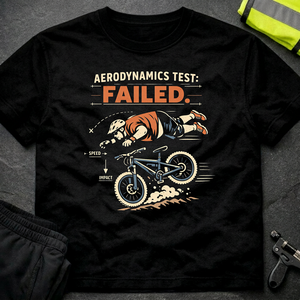 Aerodynamics test failed T-Shirt
