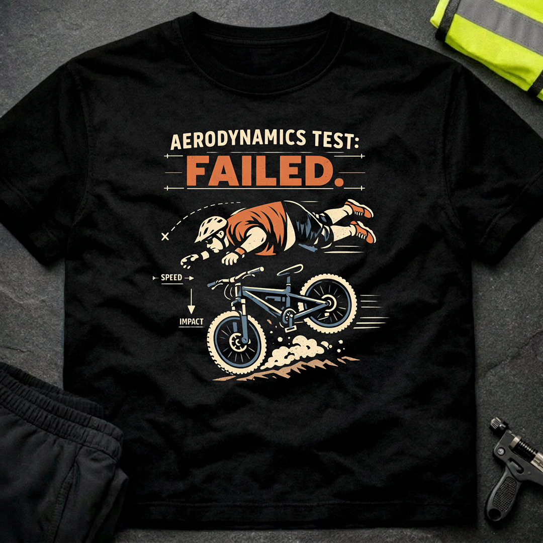 Aerodynamics test failed T-Shirt