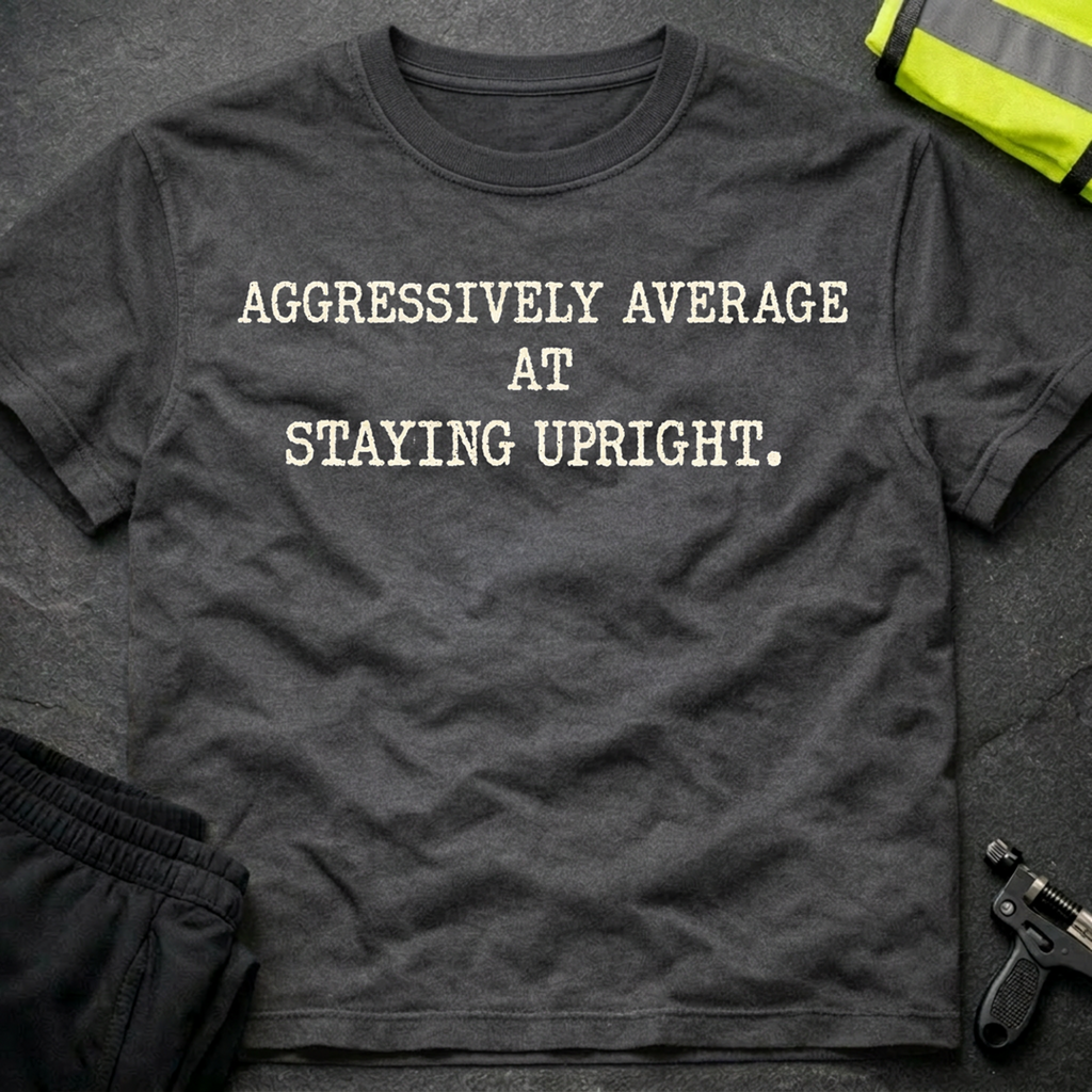 Aggressively average at staying upright T-Shirt