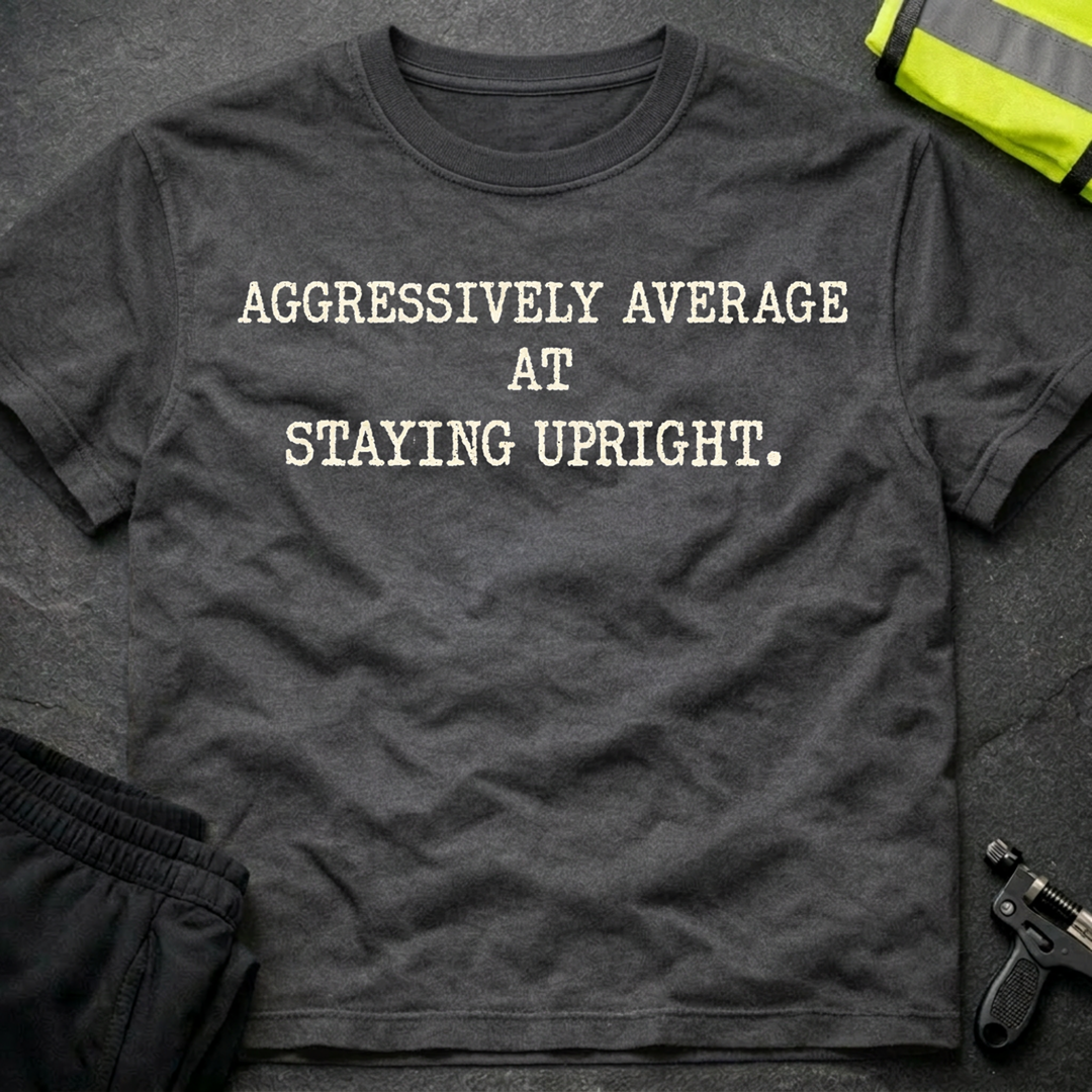 Aggressively average at staying upright T-Shirt