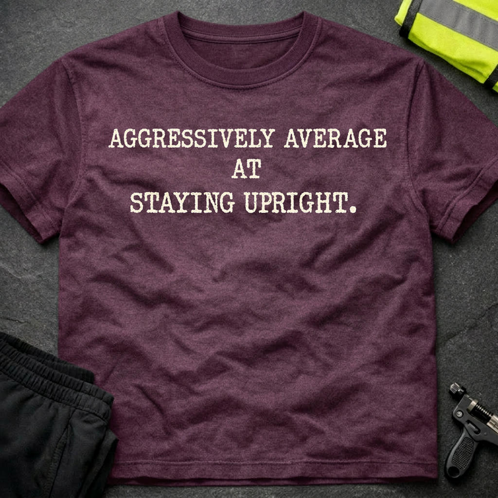 Aggressively average at staying upright T-Shirt