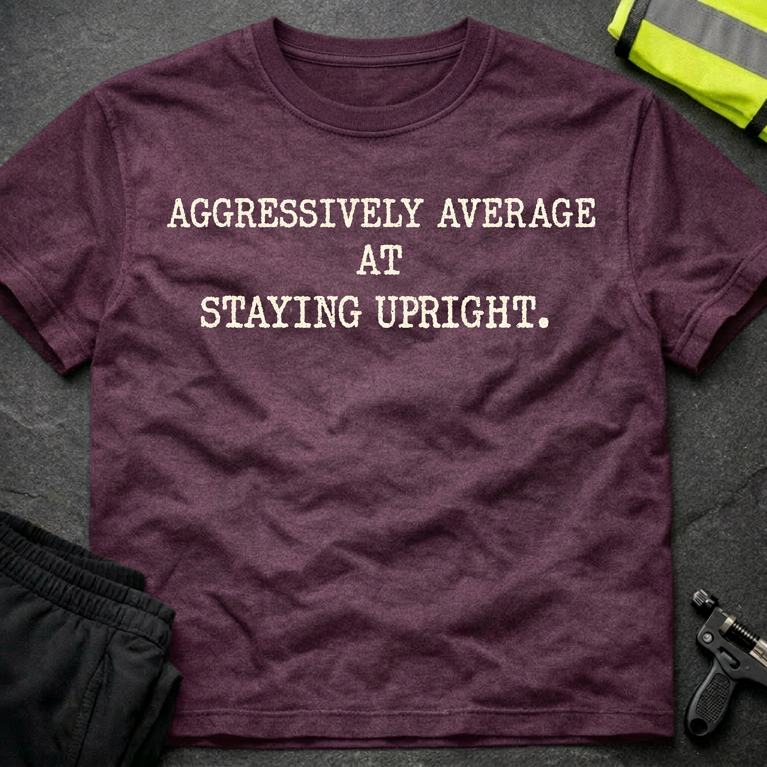 Aggressively average at staying upright T-Shirt