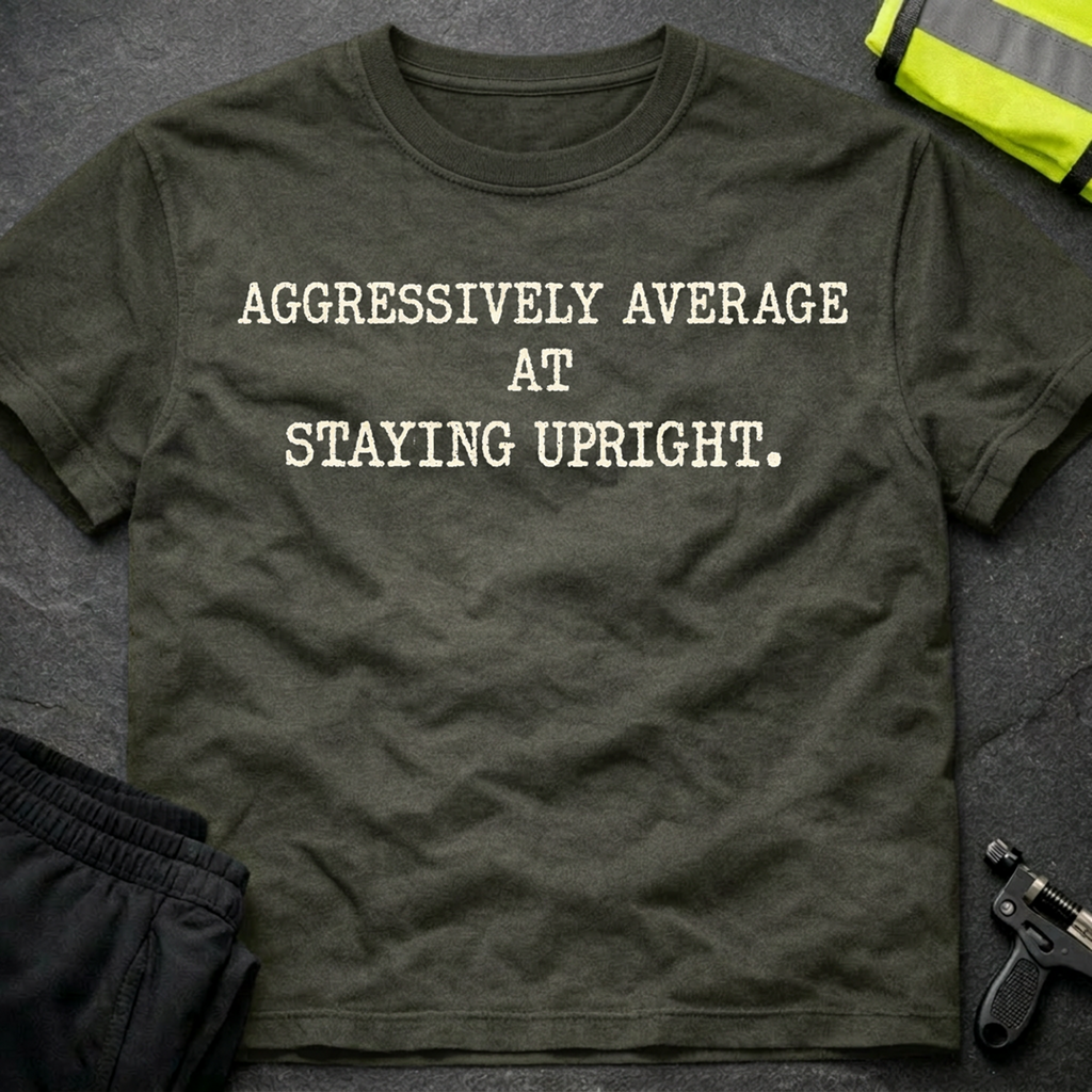 Aggressively average at staying upright T-Shirt