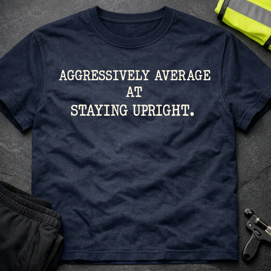 Aggressively average at staying upright T-Shirt
