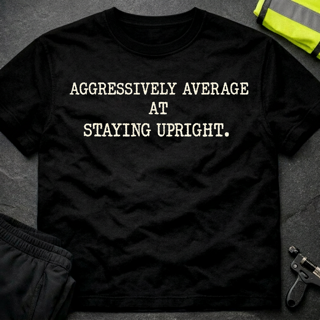 Aggressively average at staying upright T-Shirt