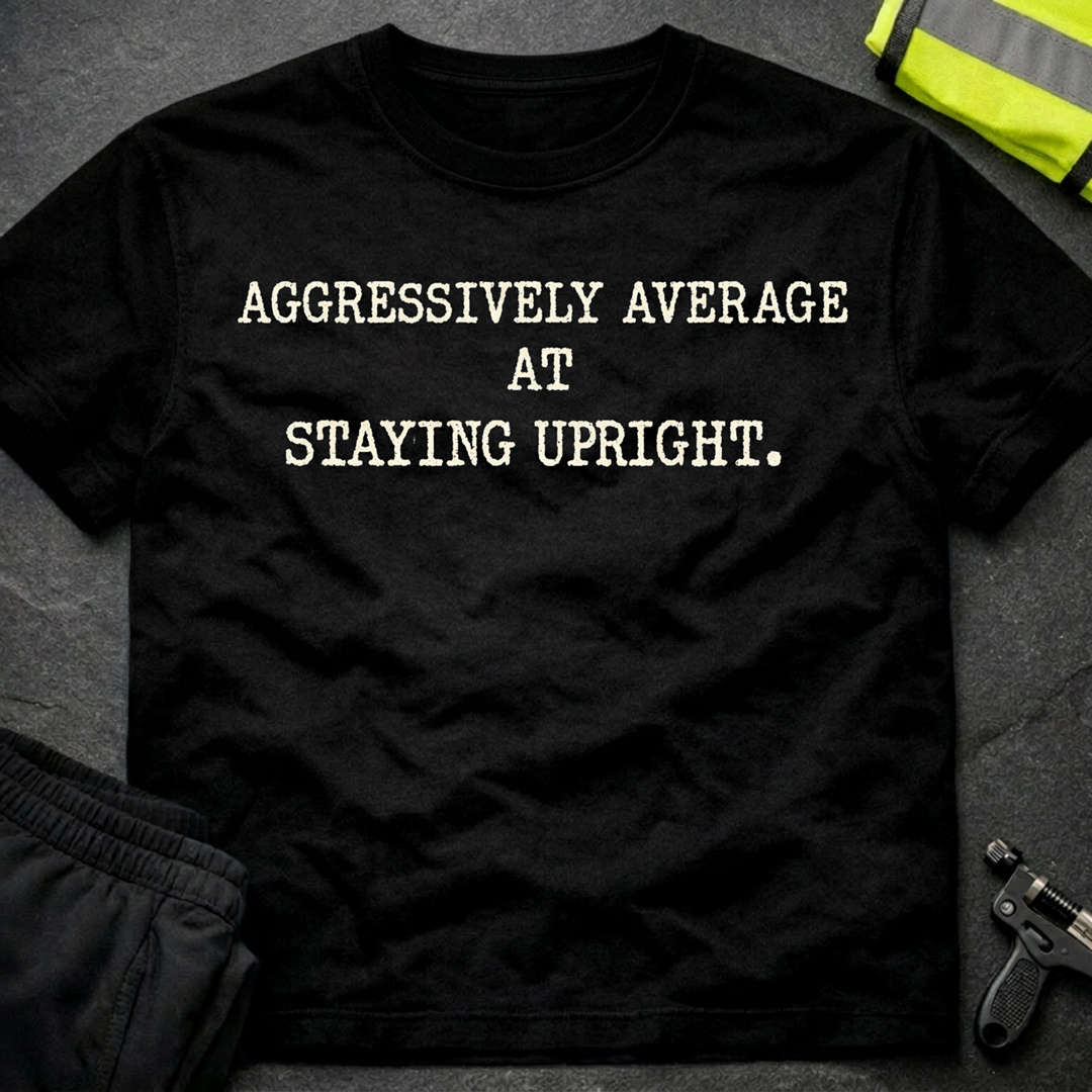 Aggressively average at staying upright T-Shirt