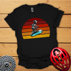 Alien riding an alien bicycle T-Shirt