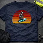 Alien riding an alien bicycle T-Shirt
