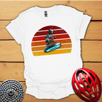 Alien riding an alien bicycle T-Shirt