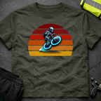 Alien riding hoover bike T-Shirt