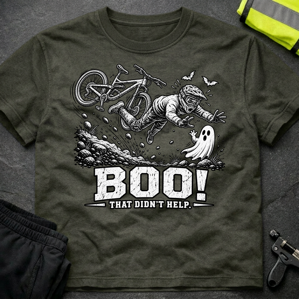 Boo bw Halloween T-Shirt