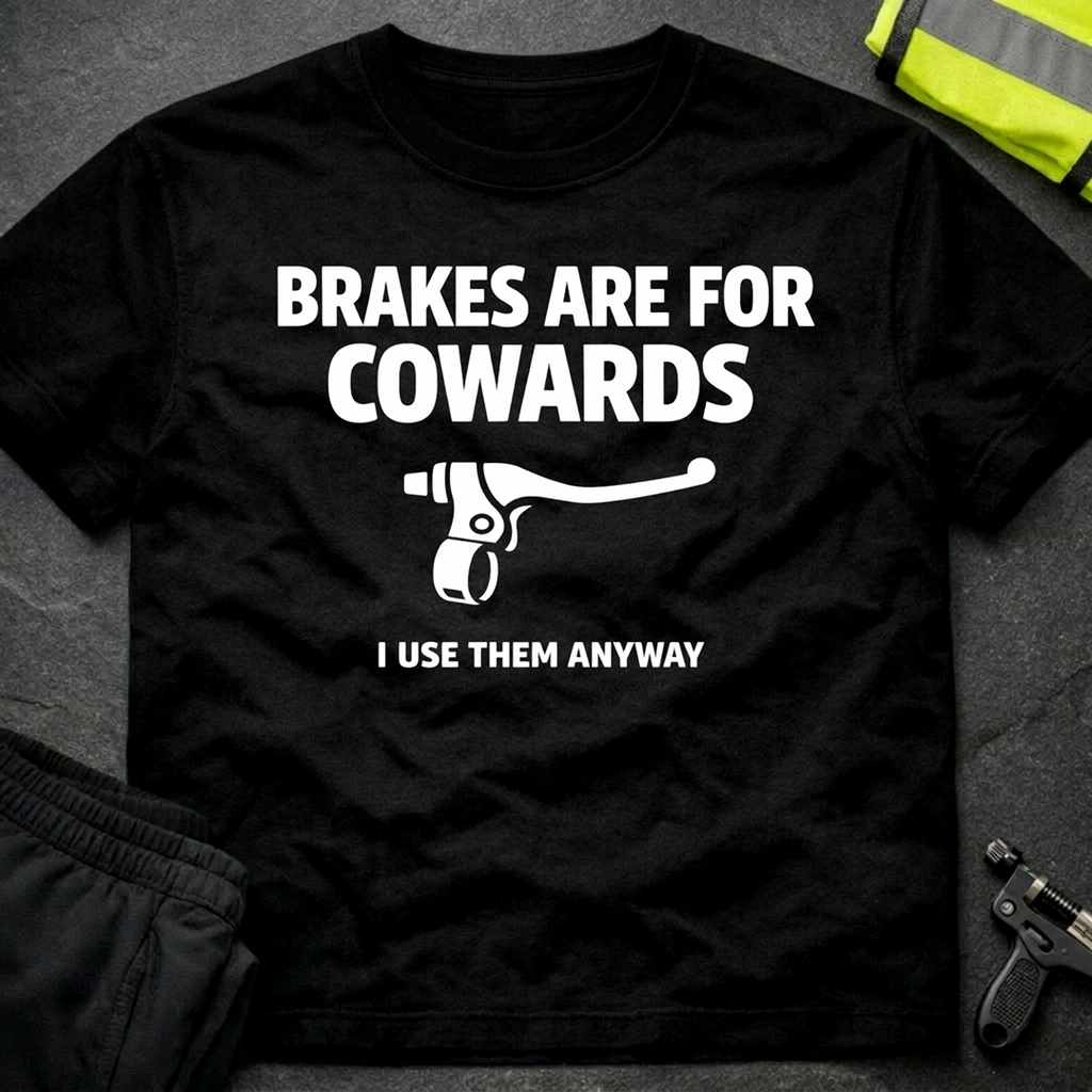 Brakes are for cowards T-Shirt