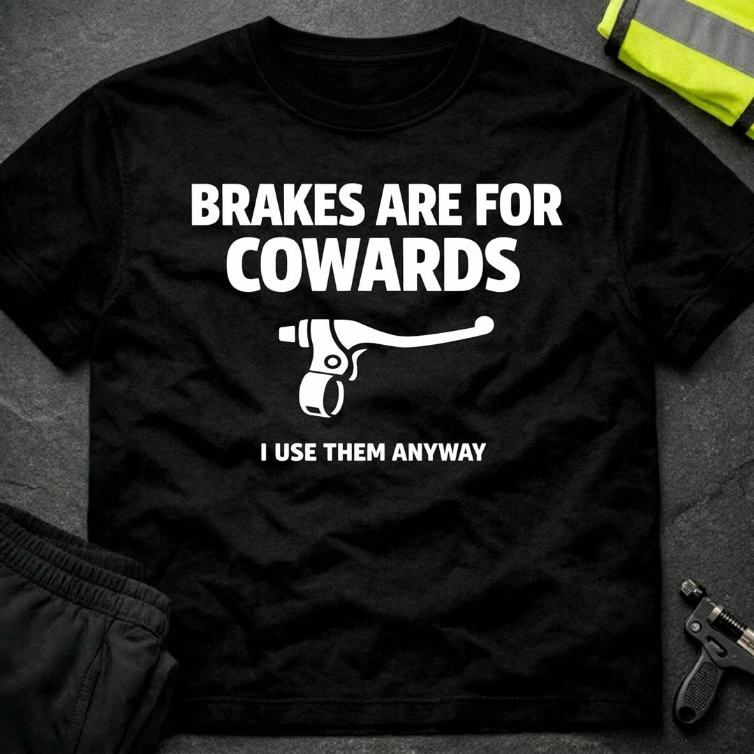 Brakes are for cowards T-Shirt