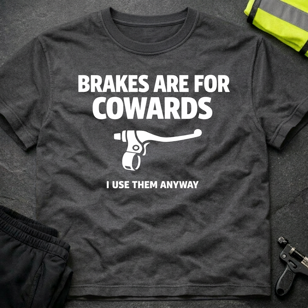 Brakes are for cowards T-Shirt