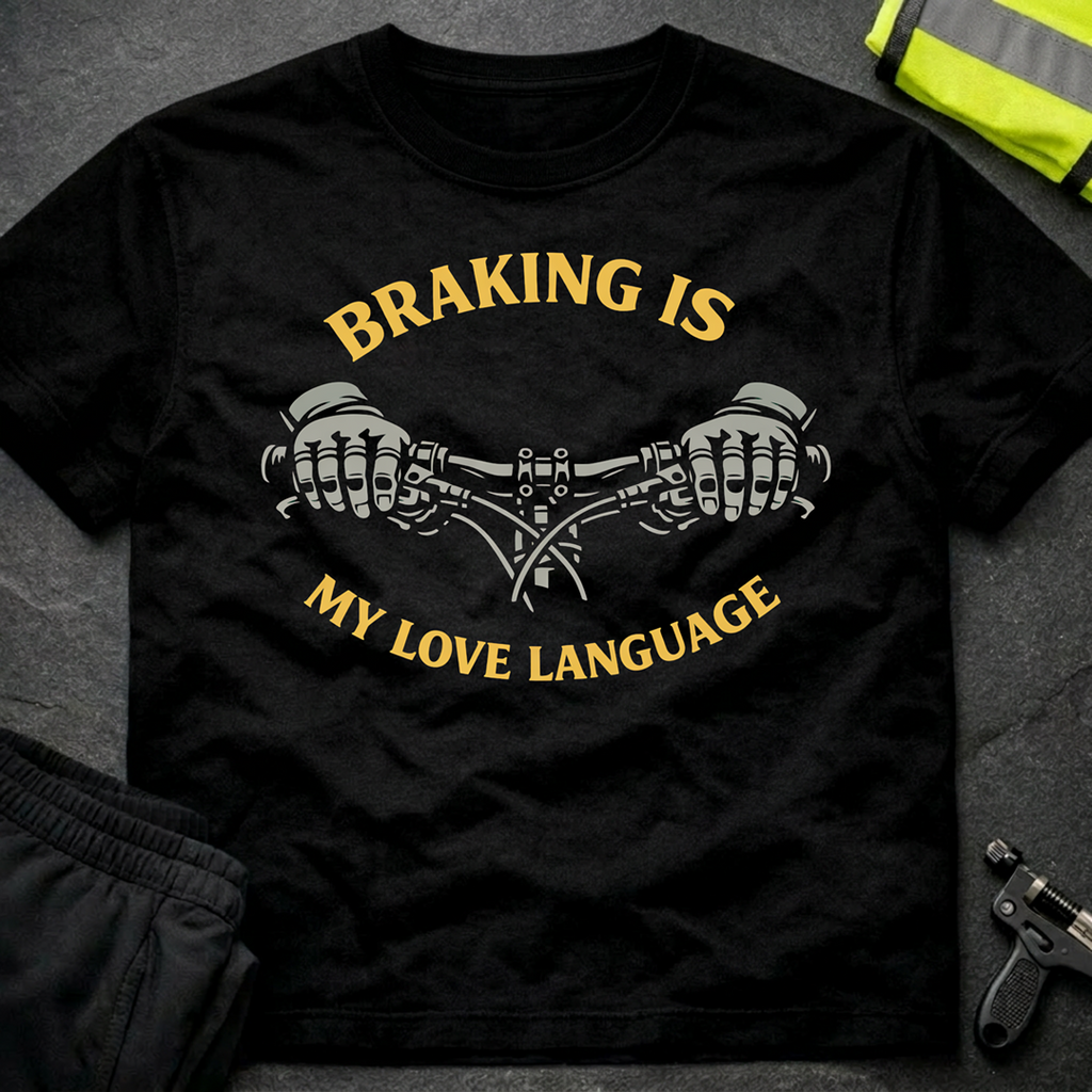 Braking is my love language T-Shirt