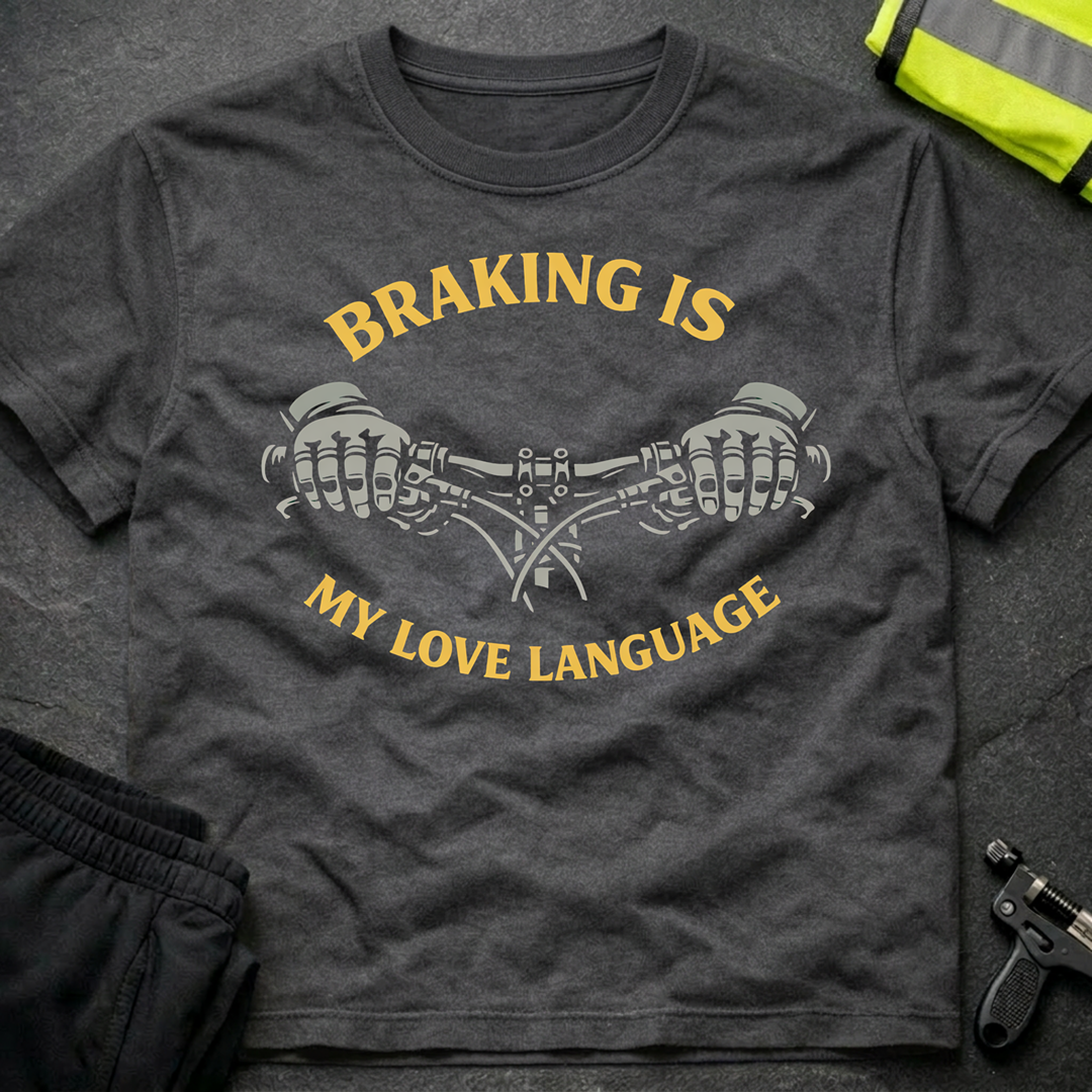 Braking is my love language T-Shirt