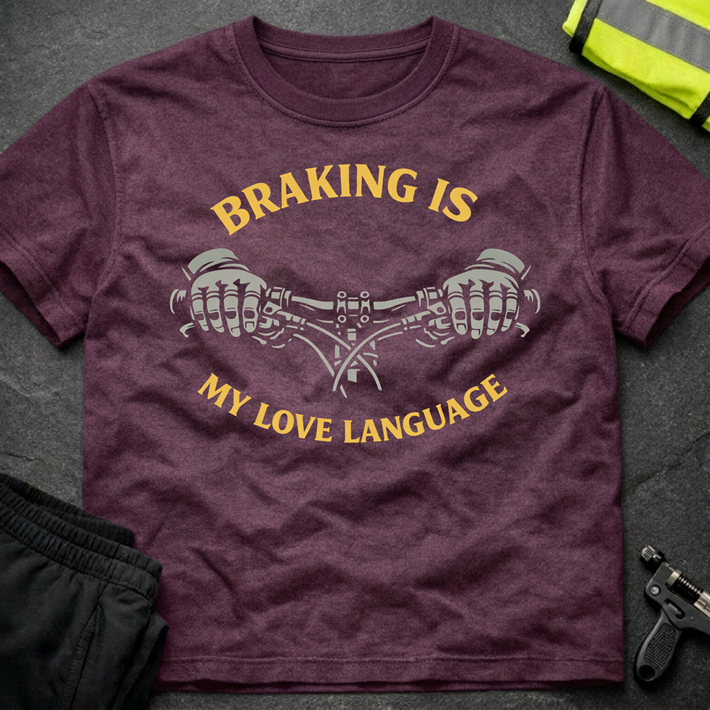 Braking is my love language T-Shirt