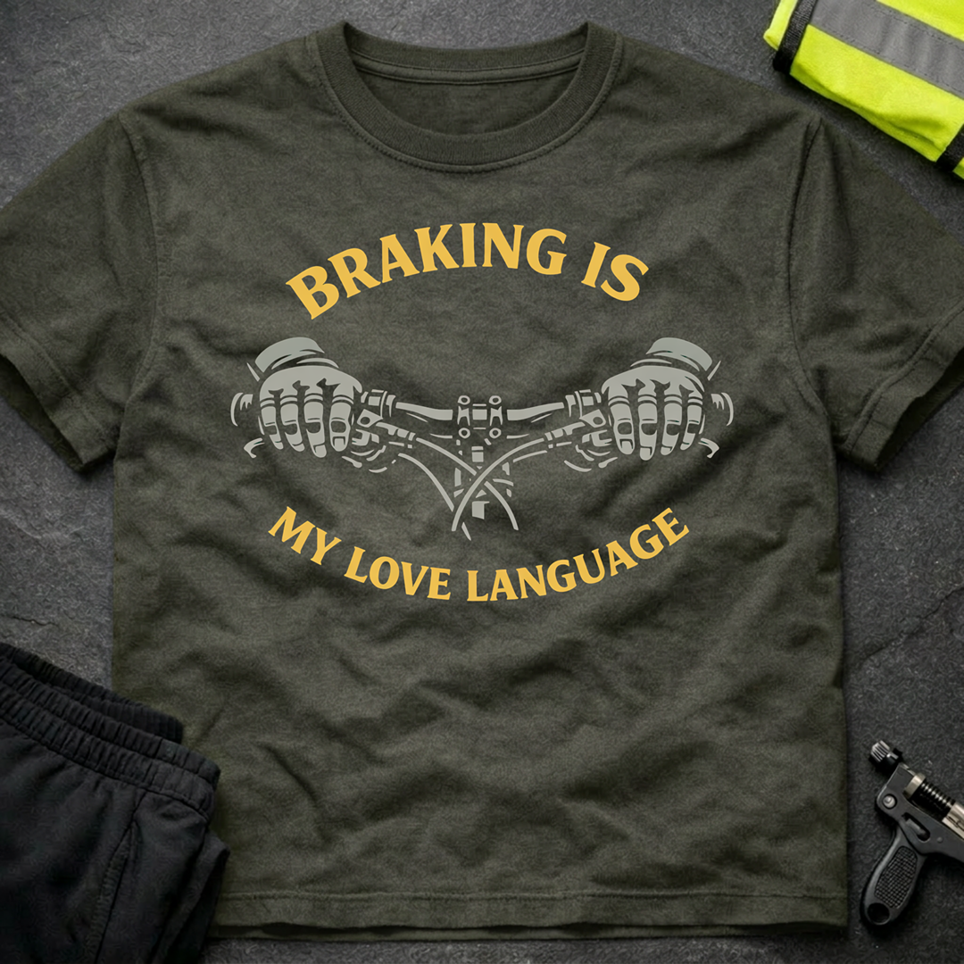 Braking is my love language T-Shirt