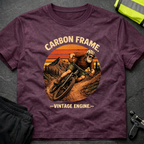 Carbon frame Vintage engine T-Shirt