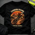 Carbon frame Vintage engine T-Shirt