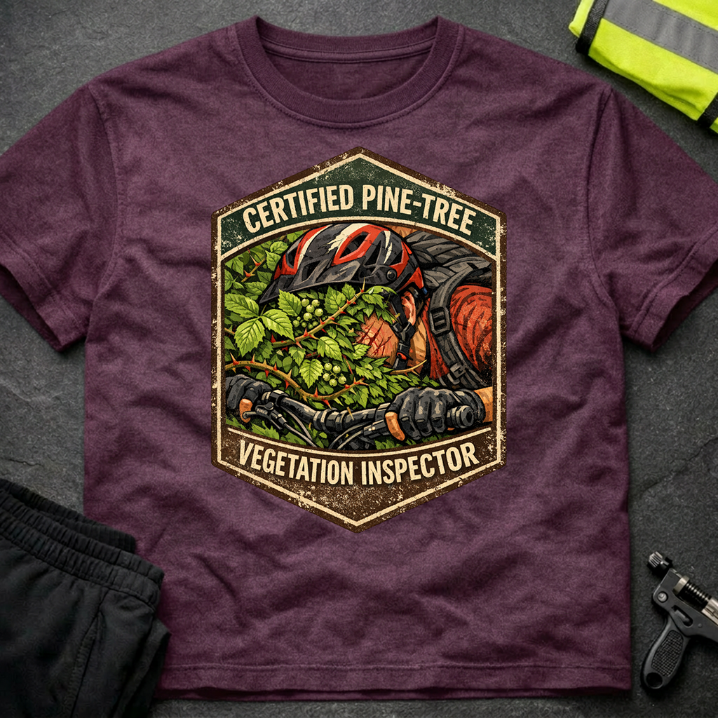 Certified Pine-Tree Vegetation Inspector T-Shirt