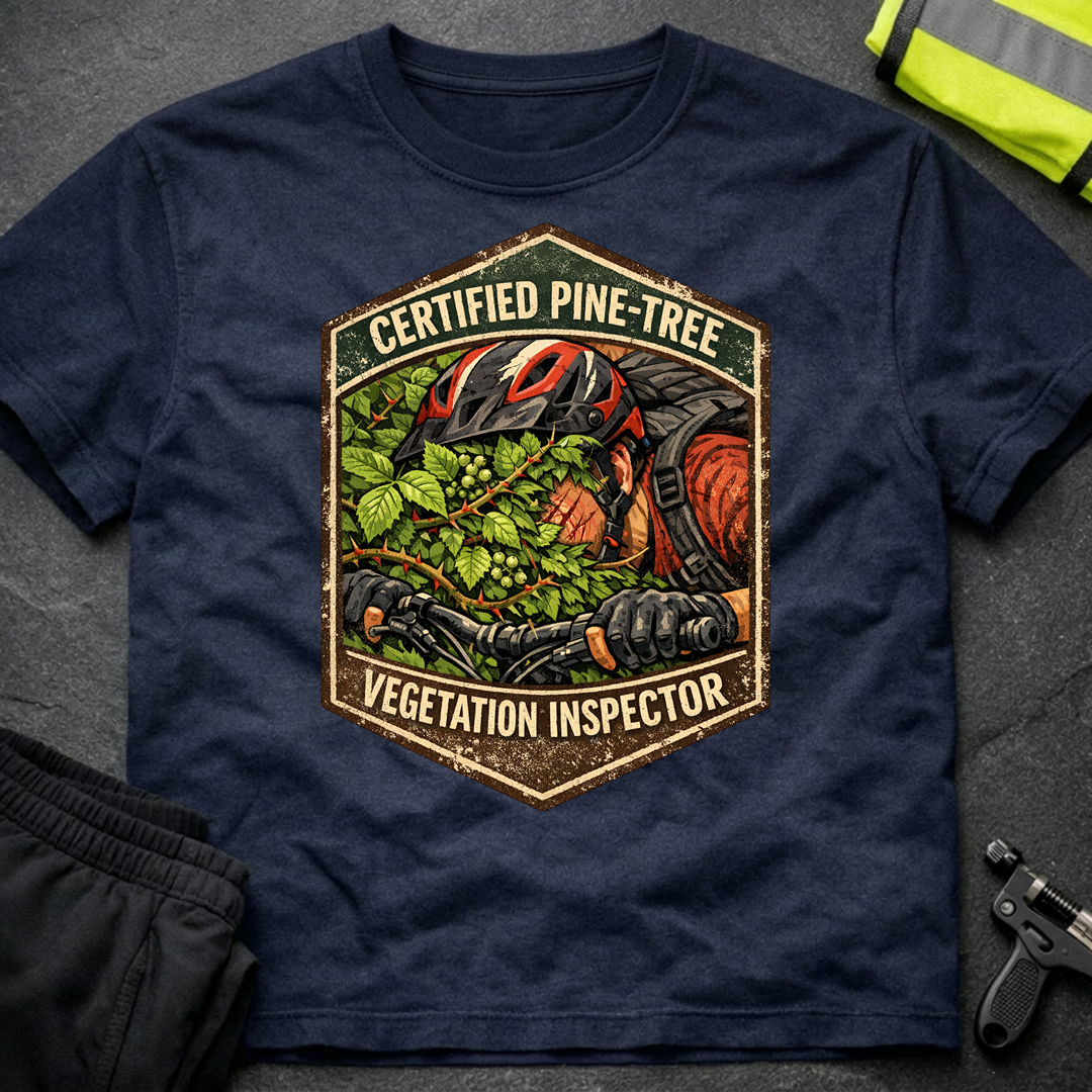 Certified Pine-Tree Vegetation Inspector T-Shirt
