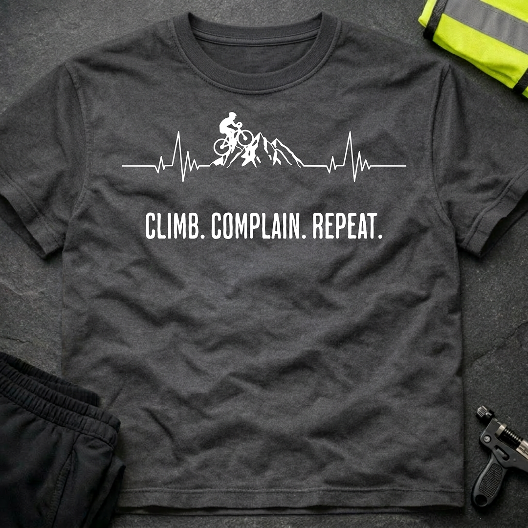 Climb. Complain. Repeat. T-Shirt
