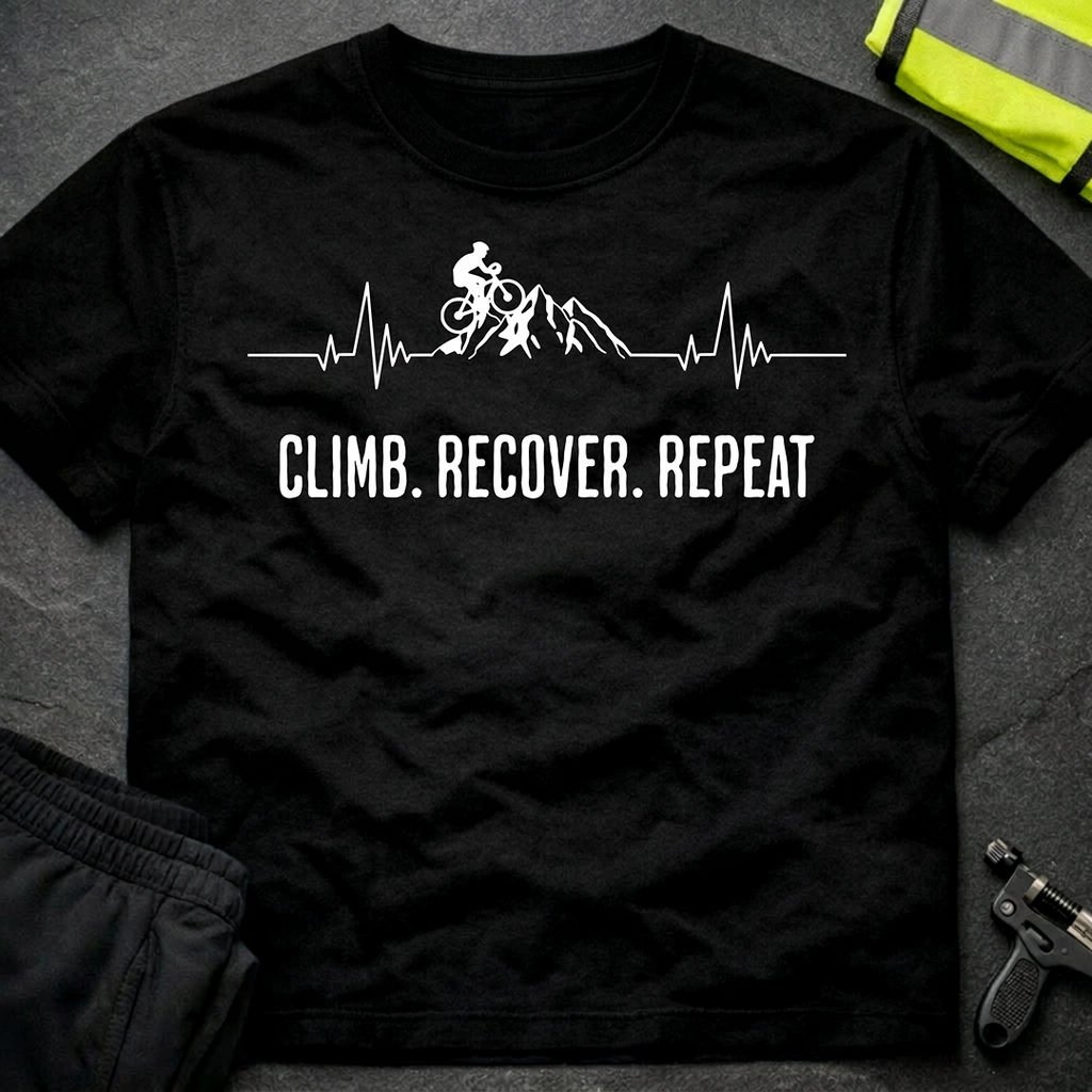 Climb. Recover. Repeat. T-Shirt