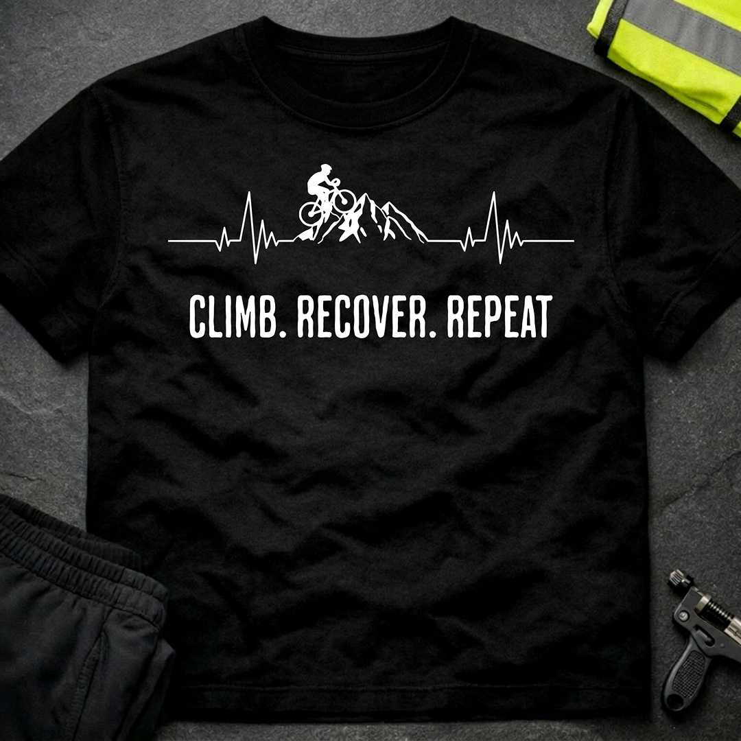 Climb. Recover. Repeat. T-Shirt