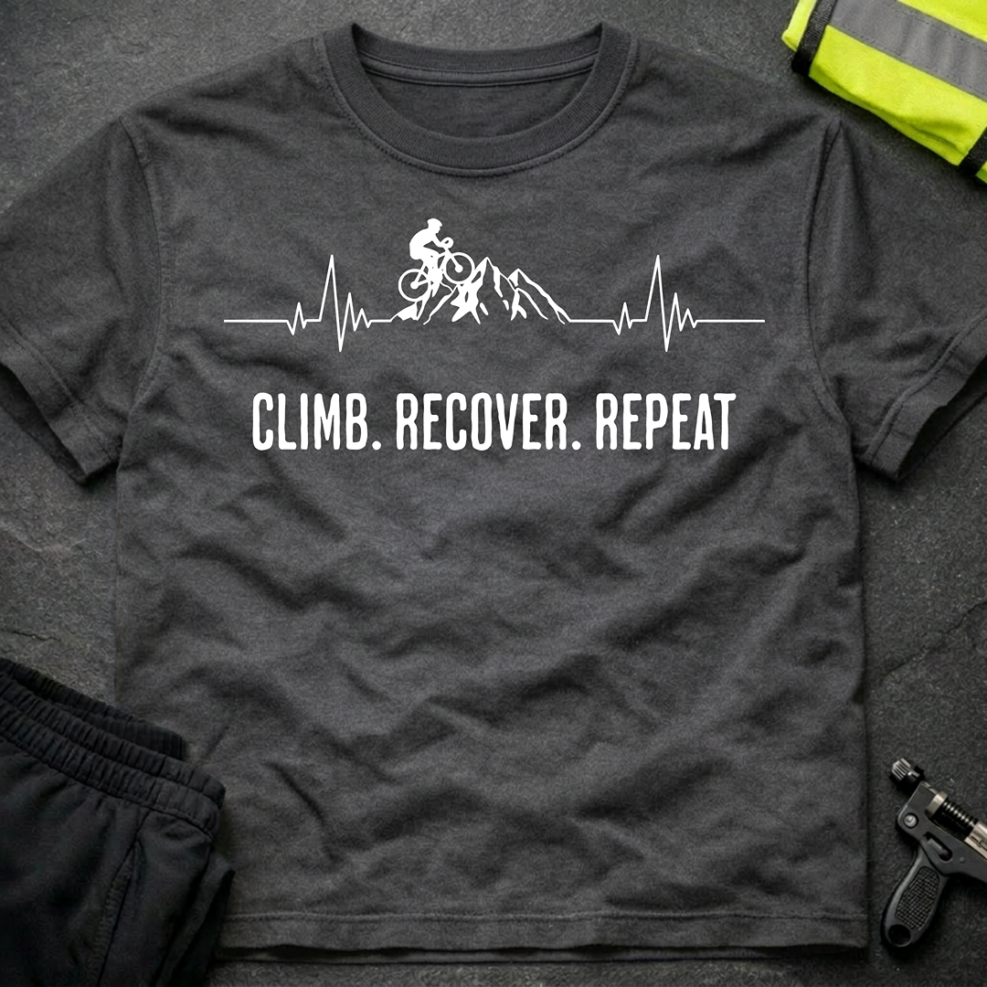 Climb. Recover. Repeat. T-Shirt