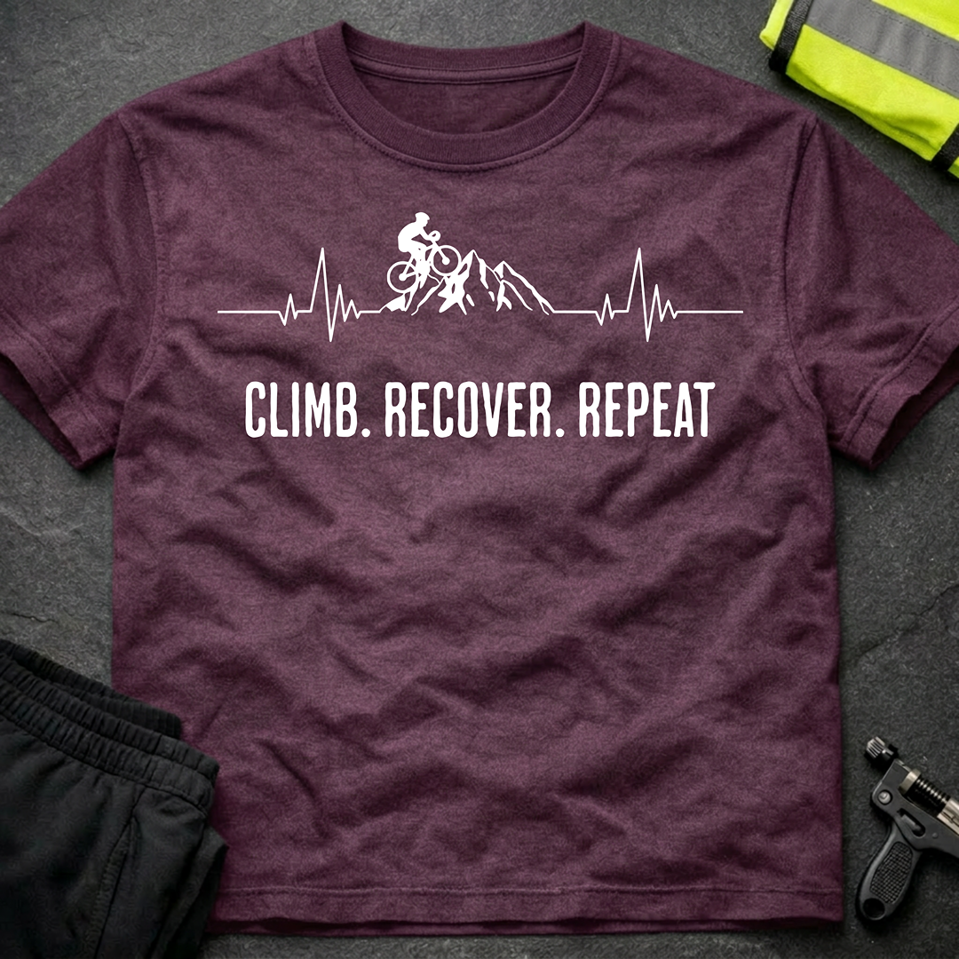 Climb. Recover. Repeat. T-Shirt