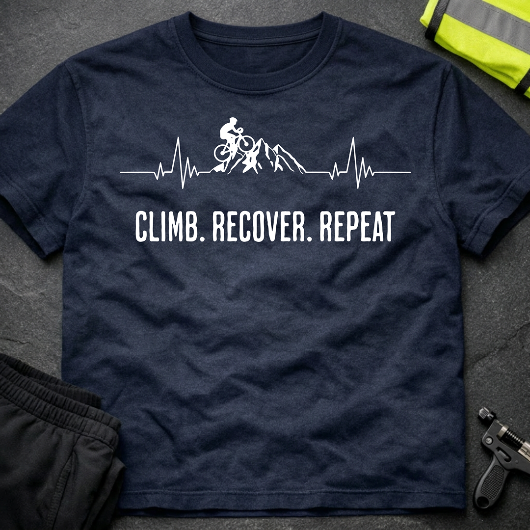 Climb. Recover. Repeat. T-Shirt