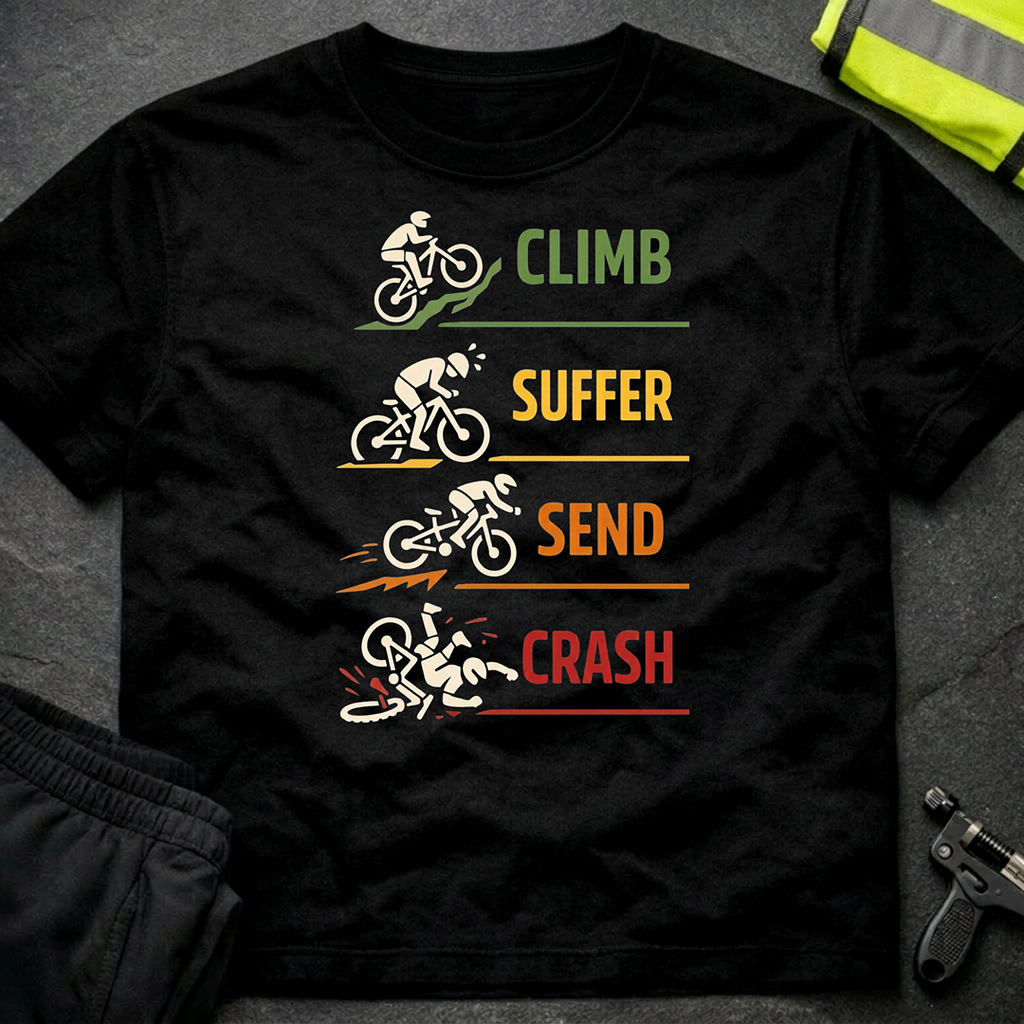 Climb Suffer Send Crash T-Shirt