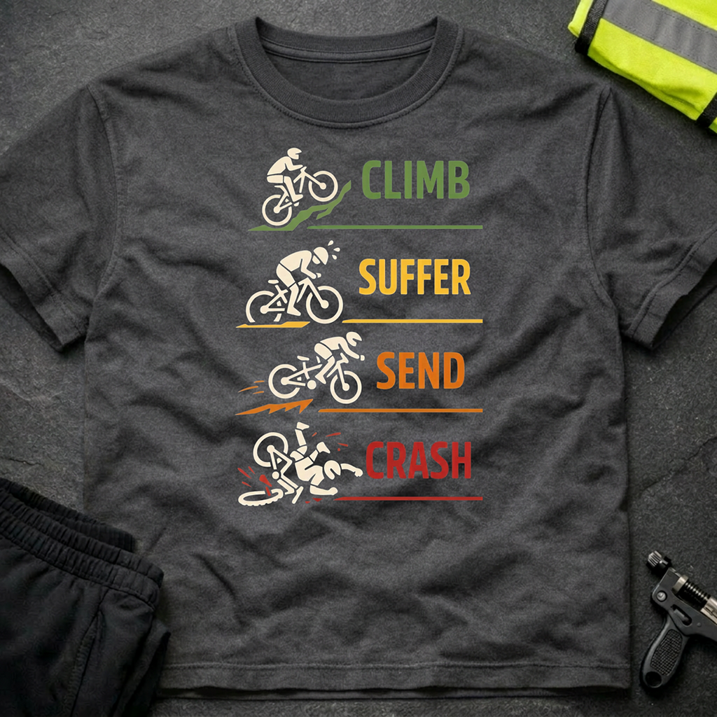 Climb Suffer Send Crash T-Shirt